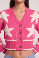 Star Crop Cardigan
