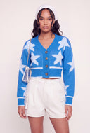Star Crop Cardigan