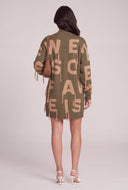 Patterned Long Cardigan