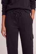 Drawstring Cargo Sweatpants