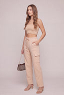 Drawstring Cargo Sweatpants