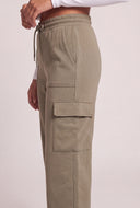 Drawstring Cargo Sweatpants