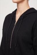 Hooded Wide Leg Jumpsuit