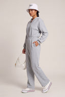 Hooded Wide Leg Jumpsuit