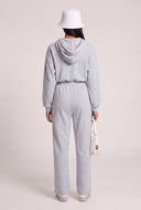 Hooded Wide Leg Jumpsuit