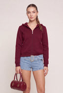 Amaya Zip Front Hoodie