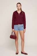 Amaya Zip Front Hoodie