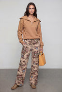 Lainey Collared Quarter Zip Sweatshirt