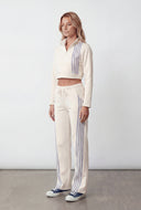 Keziah Fleece Side Stripe Sweatpants