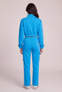 Carolyn Zip Crop Sweatshirt