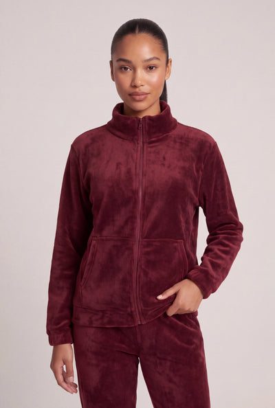Plush Zip Jacket