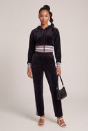 Velour Pull On Sweatpants