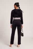 Velour Pull On Sweatpants