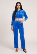 Velour Pull On Sweatpants