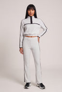 Contrast Crop Pullover