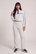 Contrast Crop Pullover