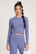 Arya Long Sleeve Crop Top