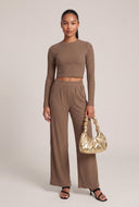 Arya Long Sleeve Crop Top