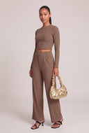 Arya Long Sleeve Crop Top