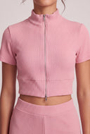 Bristol Zip Crop Top