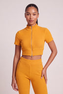 Bristol Zip Crop Top