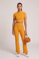 Bristol Zip Crop Top
