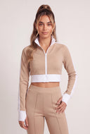 Hadley Zip Crop Top