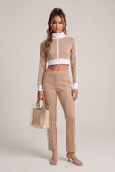 Hadley Zip Crop Top
