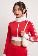 Hadley Zip Crop Top