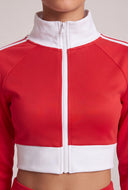 Hadley Zip Crop Top