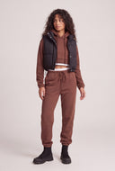 Contrast Drawstring Sweatpants