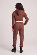 Contrast Drawstring Sweatpants