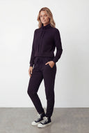 Maddison Funnel Neck Pullover Sweatshirt