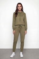 Maddison Funnel Neck Pullover Sweatshirt