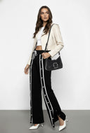 Varsity Wide Leg Flyaway Sweatpants