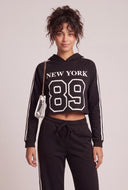 New York Crop Hoodie