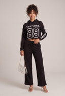 New York Crop Hoodie