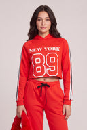 New York Crop Hoodie