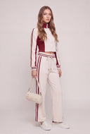 Chana Zip Crop Top