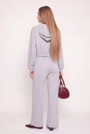 Zip Crop Hoodie