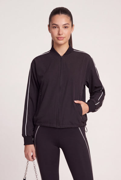 Maria Contrast Zip Jacket