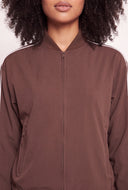 Maria Contrast Zip Jacket