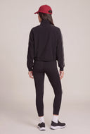 Contrast Half Zip Pullover