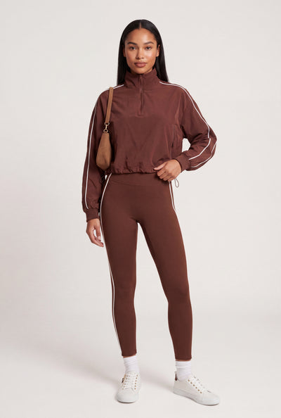 Contrast High Waist Leggings