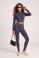 Freya Acid Wash Crop Jacket