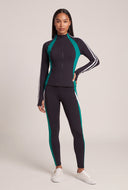 Jovie Color Block Zip Jacket