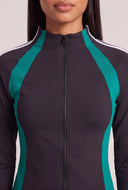 Jovie Color Block Zip Jacket