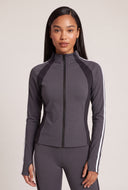 Jovie Color Block Zip Jacket