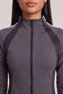 Jovie Color Block Zip Jacket