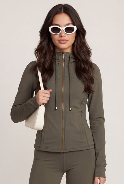 Ashley Zip Front Hoodie